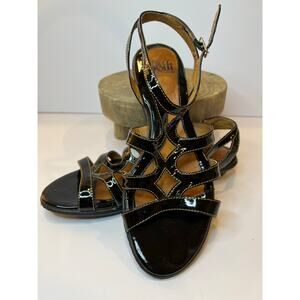 Sofft sandals Black Patent Leather 8.5m